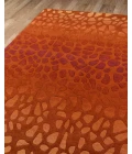 Momeni Delhi Area Rug DL-33 Paprika 5' X 8'