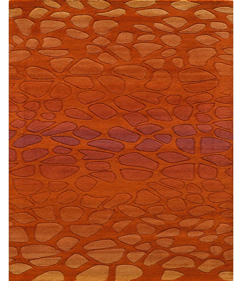 Momeni Delhi Area Rug DL-33 Paprika 5' X 8'