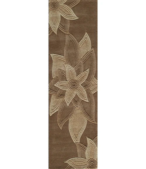 Momeni Delhi Area Rug DL-40 Mocha 2'3 X 8' Runner