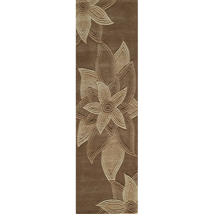 Momeni Delhi Area Rug DL-40 Mocha 2'3 X 8' Runner