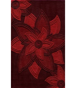 Momeni Delhi Dl-40 Red Area Rug 2 ft. 3 in. X 8 ft. Runner