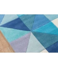 Momeni Delhi Blue DL-44 2 ft. 3 in. X 8 ft. Rect. Rug
