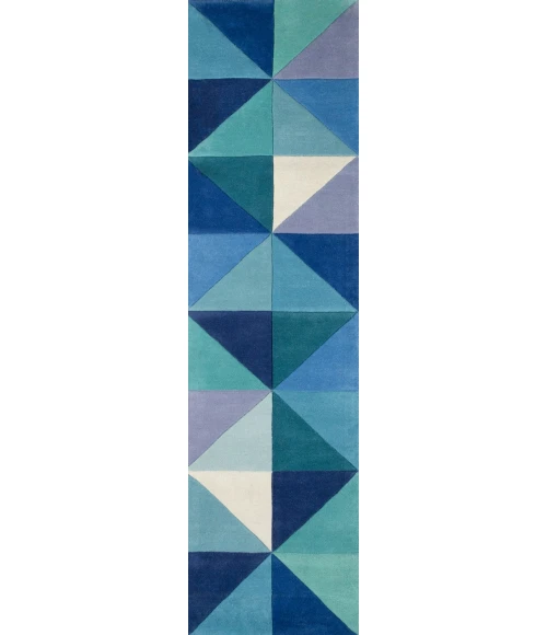 Momeni Delhi Blue DL-44 2 ft. 3 in. X 8 ft. Rect. Rug