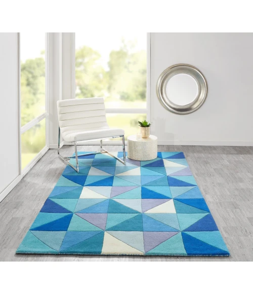 Momeni Delhi Blue DL-44 2 ft. 3 in. X 8 ft. Rect. Rug
