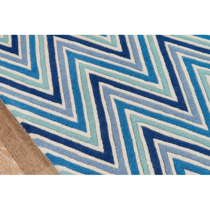 Momeni Delhi Area Rug DL-48 Blue 2'3 X 8' Runner
