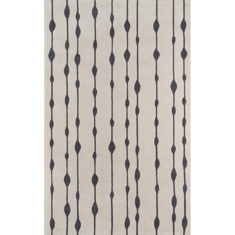 Momeni Delhi Area Rug DL-64 Grey 3'6 X 5'6