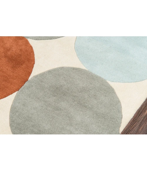 Momeni Delmar Area Rug DEL-1 Agatha Dots Multi 5' X 8'