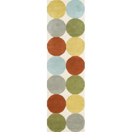 Momeni Delmar Area Rug DEL-1 Agatha Dots Multi 9' X 12'