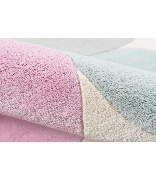 Momeni Delmar Area Rug DEL-1 Agatha Dots Multi 3'6 X 5'6