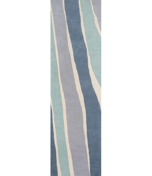 Momeni Delmar Area Rug DEL-4 Sorbet Blue 3'6 X 5'6