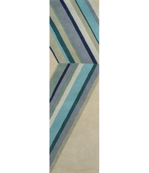 Momeni Delmar Area Rug DEL-5 Ultralight Blue 2'3 X 8' Runner