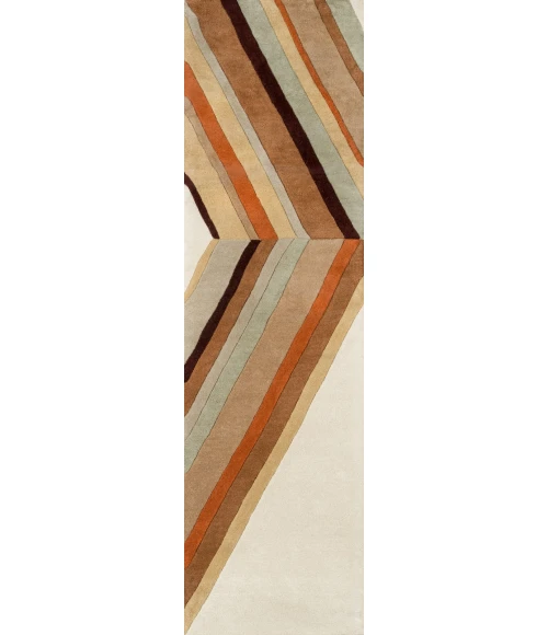 Momeni Delmar Area Rug DEL-5 Ultralight Brown 9' X 12'