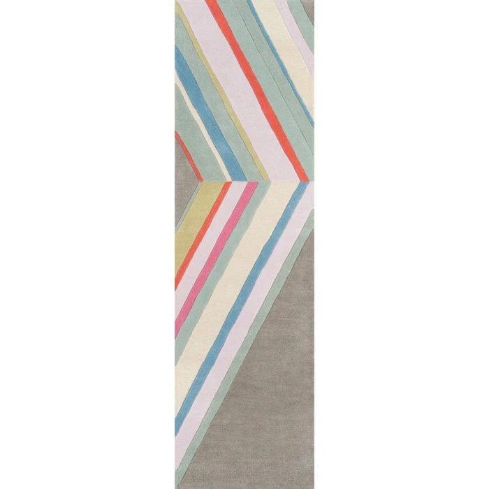 Momeni Delmar Area Rug DEL-5 Ultralight Grey 9' X 12'
