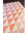 Momeni Delmar Area Rug DEL-6 Agatha Side Triangle Pink 8' X 10'