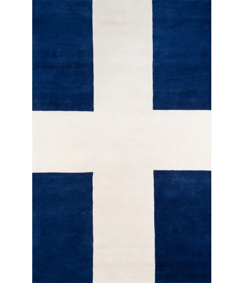 Momeni Delmar Area Rug DEL-7 Chevalier Navy 5' X 8'