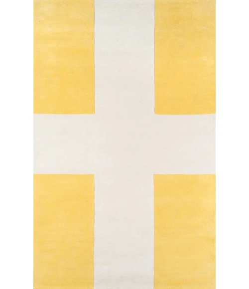 Momeni Delmar Area Rug DEL-7 Chevalier Yellow 5' X 8'