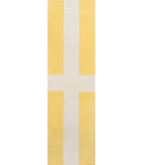 Momeni Delmar Area Rug DEL-7 Chevalier Yellow 5' X 8'