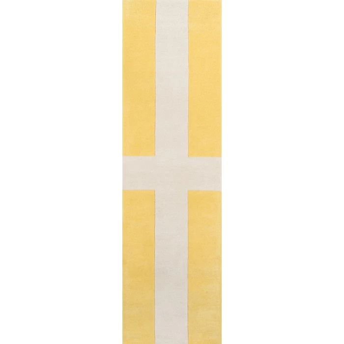 Novogratz Delmar Yellow DEL-7 2 ft. 3 in. X 8 ft. Rect. Rug