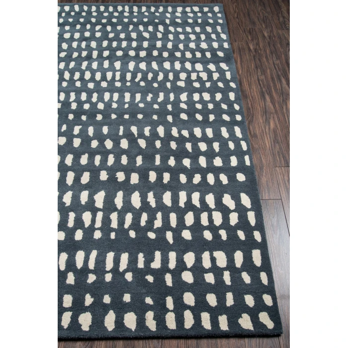 Momeni Delmar Area Rug DEL11 Boho Dots Blue 5' X 8'