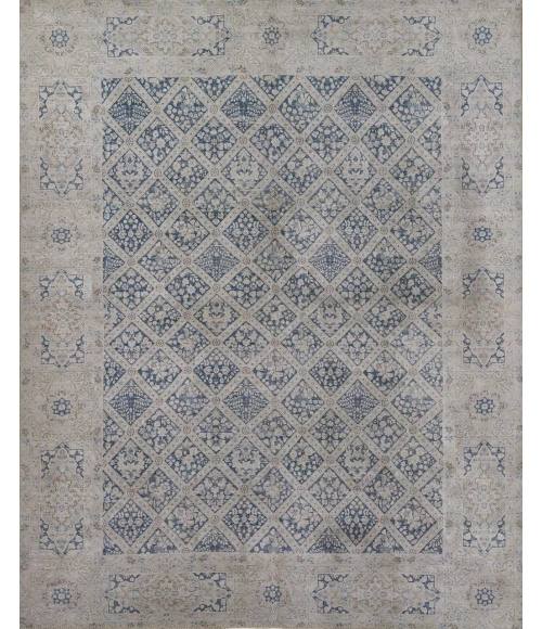 Erin Gates Dorset DOR-3 Blue 8 ft. X 10 ft. Rectangle Rug