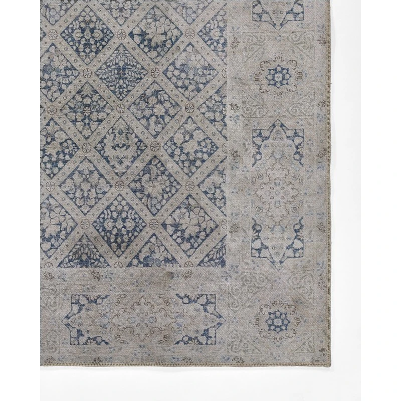 Erin Gates Dorset DOR-3 Blue 10 ft. X 14 ft. Rectangle Rug