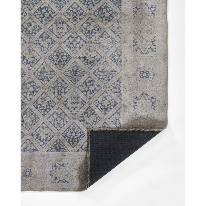Erin Gates Dorset DOR-3 Blue 3 ft. X 5 ft. Rectangle Rug