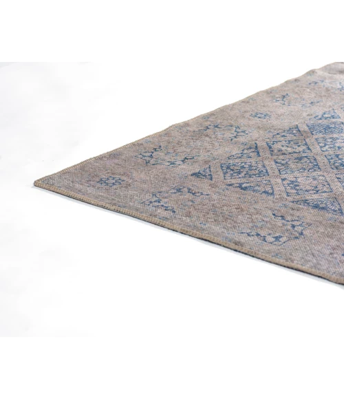 Erin Gates Dorset DOR-3 Blue 8 ft. X 10 ft. Rectangle Rug