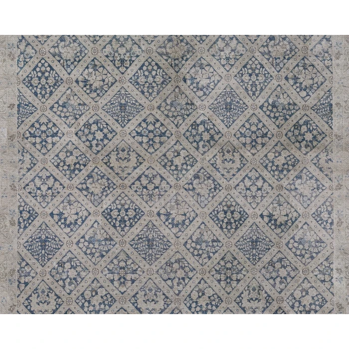 Erin Gates Dorset DOR-3 Blue 3 ft. X 5 ft. Rectangle Rug