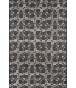 Momeni Erin Gates Downeast Dow-1 Charcoal Area Rug 2 ft. X 10 ft. Runner