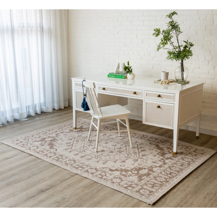 Erin Gates Downeast DOW-5 Beige 2 ft. X 10 ft. Runner Rug