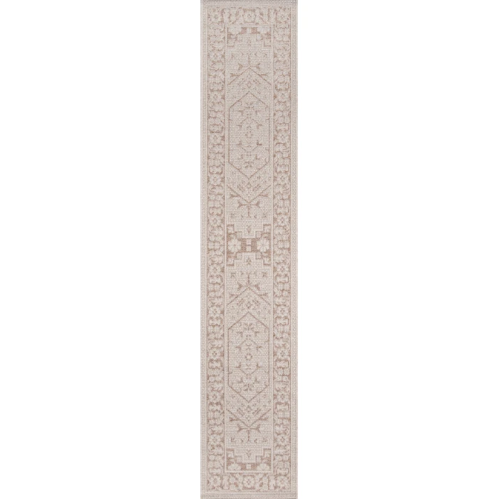 Erin Gates Downeast DOW-5 Beige 2 ft. X 10 ft. Runner Rug