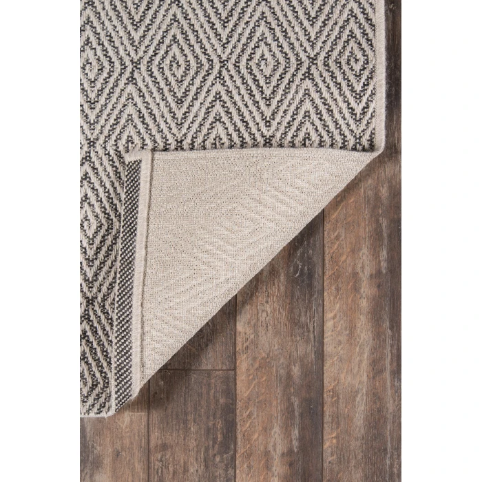 Momeni Downeast Area Rug DOW-6 Wells Charcoal 2' X 10' Runner