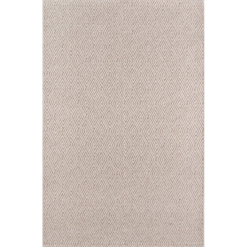 Momeni Downeast Area Rug DOW-6 Wells Natural 5' X 7'6