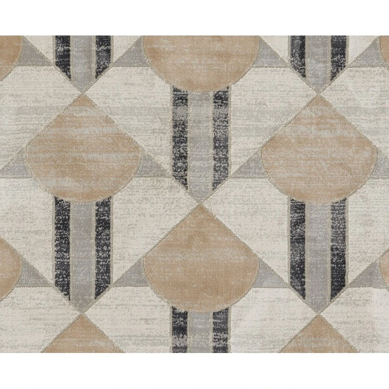 Momeni Edition EDI-1 Charcoal 2'2" X 7'7" Runner Area Rug