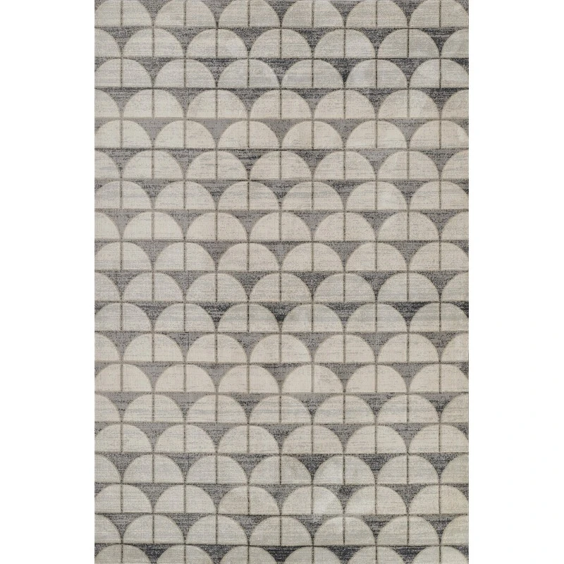 Momeni Edition EDI-2 Charcoal 7'9" X 9'10" Area Rug
