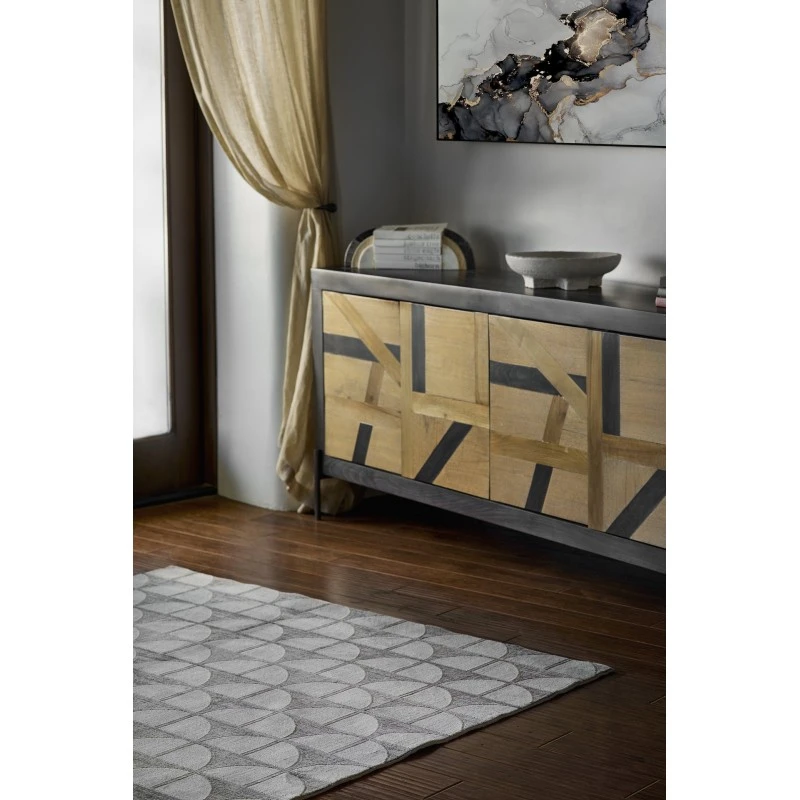 Momeni Edition EDI-2 Charcoal 7'9" X 9'10" Area Rug