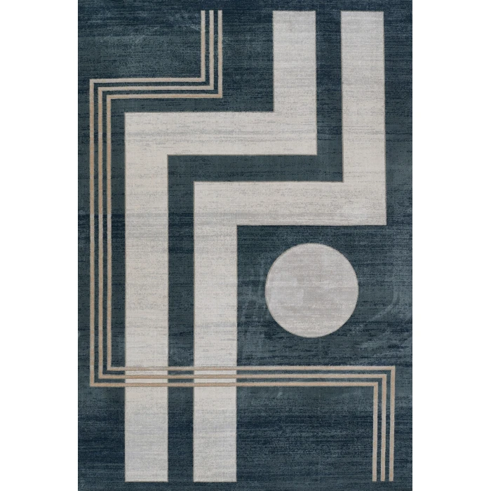 Momeni Edition Blue EDI-3 5 ft. 1 in. X 7 ft. 7 in. Rect. Rug