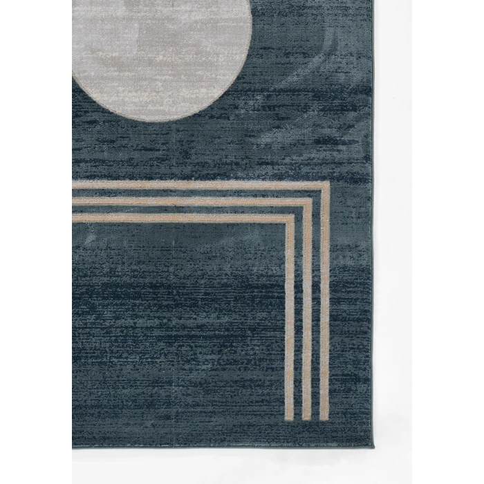 Momeni Edition Blue EDI-3 5 ft. 1 in. X 7 ft. 7 in. Rect. Rug