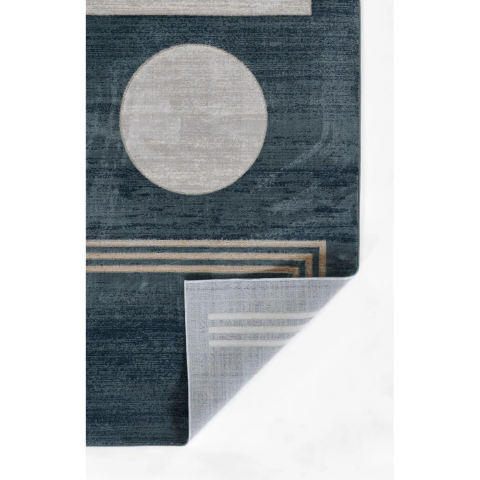 Momeni Edition Blue EDI-3 5 ft. 1 in. X 7 ft. 7 in. Rect. Rug