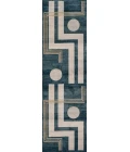 Momeni Edition Blue EDI-3 5 ft. 1 in. X 7 ft. 7 in. Rect. Rug