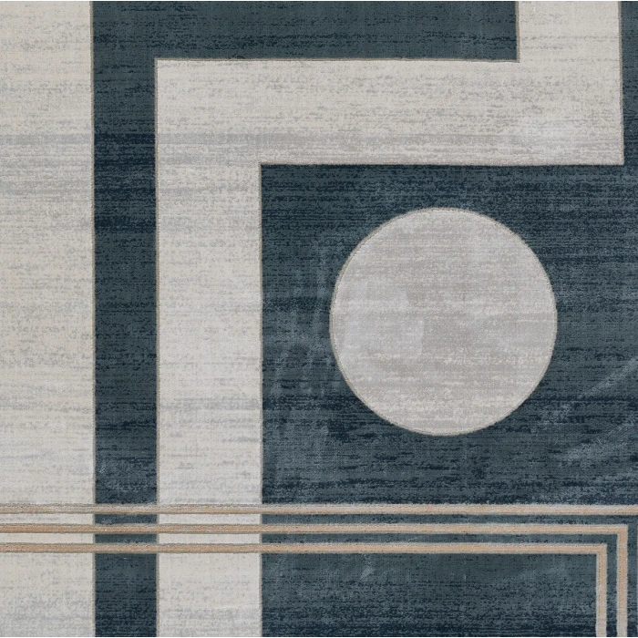 Momeni Edition Blue EDI-3 5 ft. 1 in. X 7 ft. 7 in. Rect. Rug