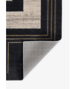 Momeni Edition Edi-3 Charcoal Area Rug 1 ft. 10 in. X 2 ft. 10 in. Rectangle