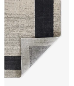 Momeni Edition Edi-4 Charcoal Area Rug 5 ft. 1 in. X 7 ft. 7 in. Rectangle