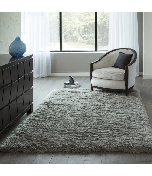Enchanted Shag ENS 1 ESHAGENS 1GRY80A0 Area Rug