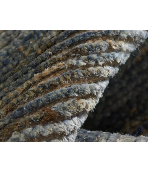 Momeni Etra ET-01 Blue 2'3" X 8' Runner Area Rug