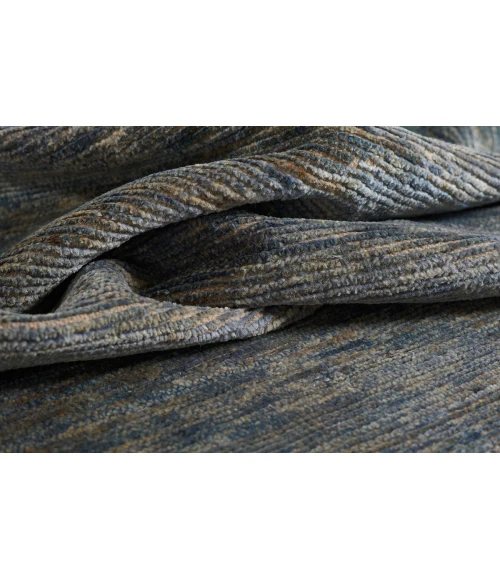 Momeni Etra ET-01 Blue 2'3" X 8' Runner Area Rug