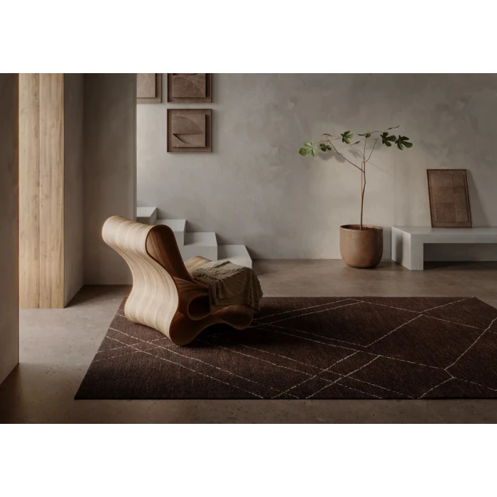 Momeni Everett EVT-4 Brown 2 ft. X 4 ft. Rectangle Rug