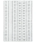Momeni Ferris Area Rug FRR-2 Cali Ivory 2'3 X 7'6 Runner