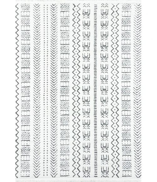 Momeni Ferris Area Rug FRR-2 Cali Ivory 2'3 X 7'6 Runner