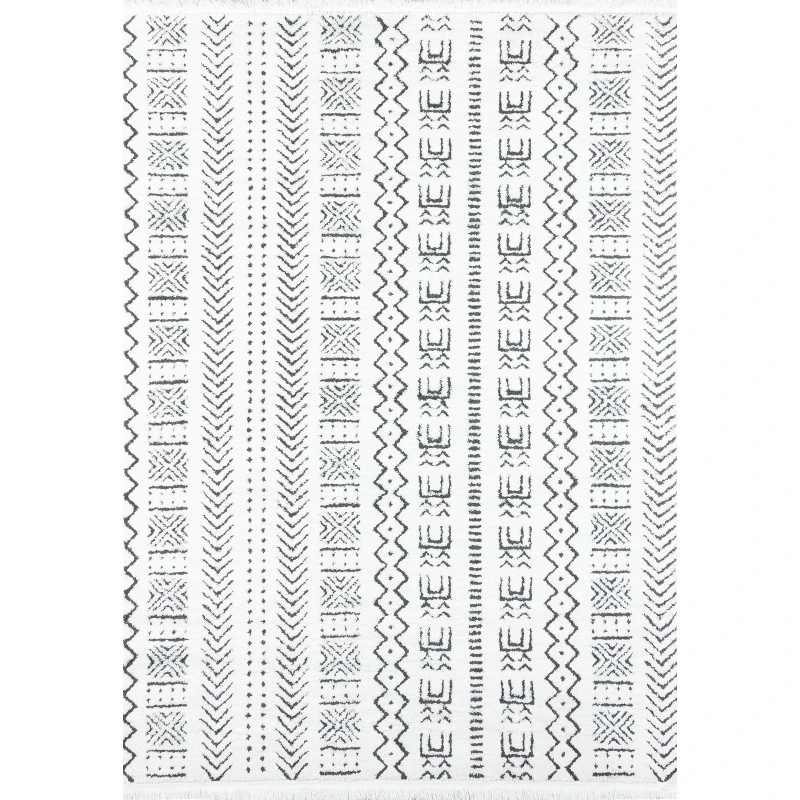 Momeni Ferris Area Rug FRR-2 Cali Ivory 5'3 X 7'2